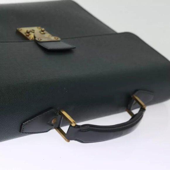 LOUIS VUITTON Taiga Serviette Moskova Business Bag Epicea M30034 LV Auth bs14352 - Picture 6 of 15